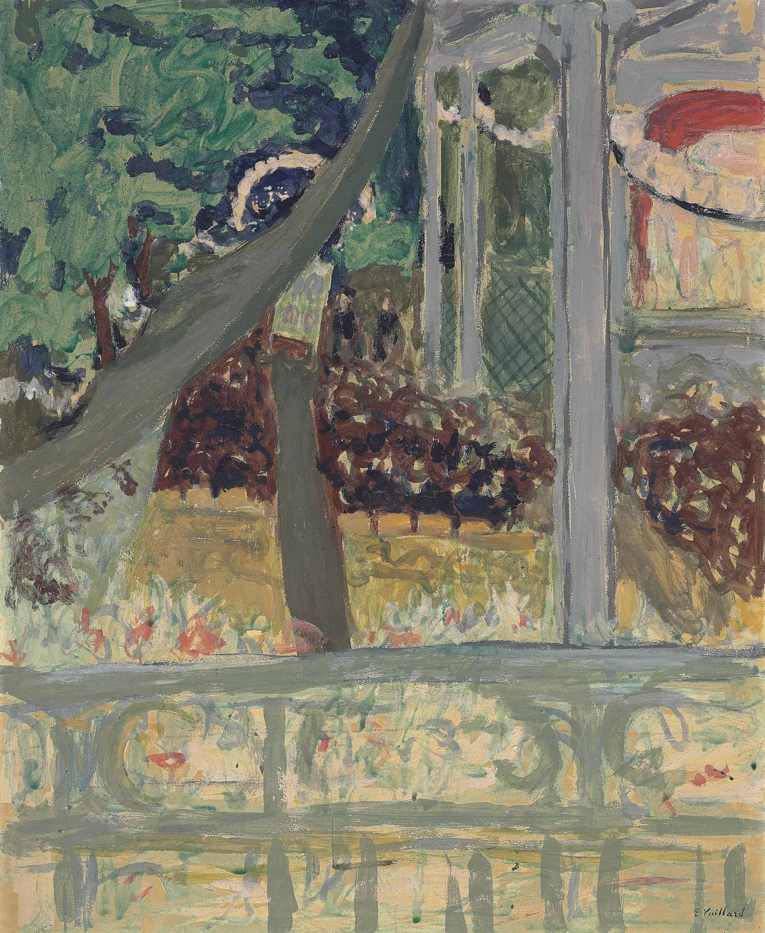 Théâtre de plein air (le kiosque) - Édouard Vuillard