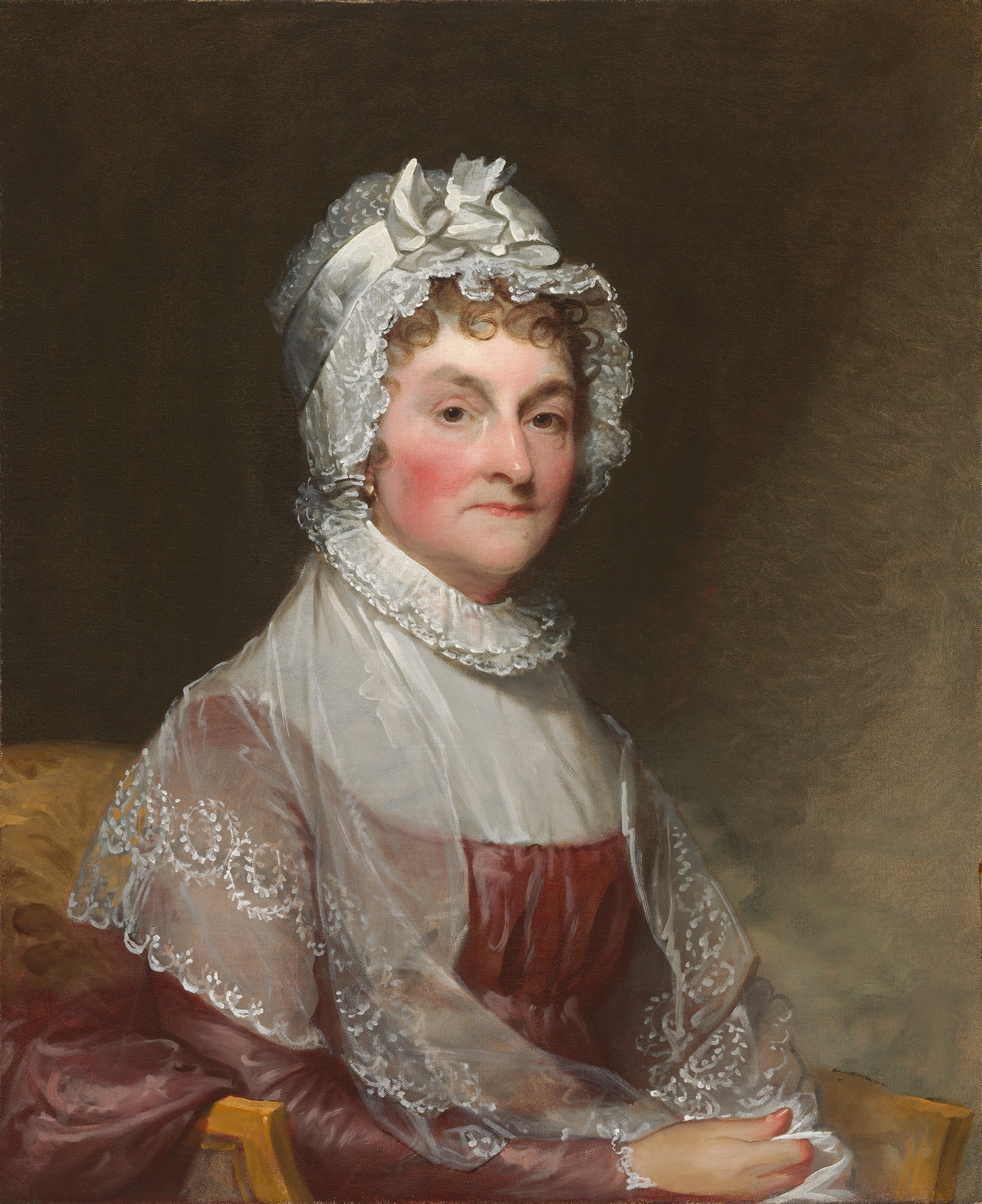 Abigail Smith Adams (Mme John Adams) - Gilbert Stuart