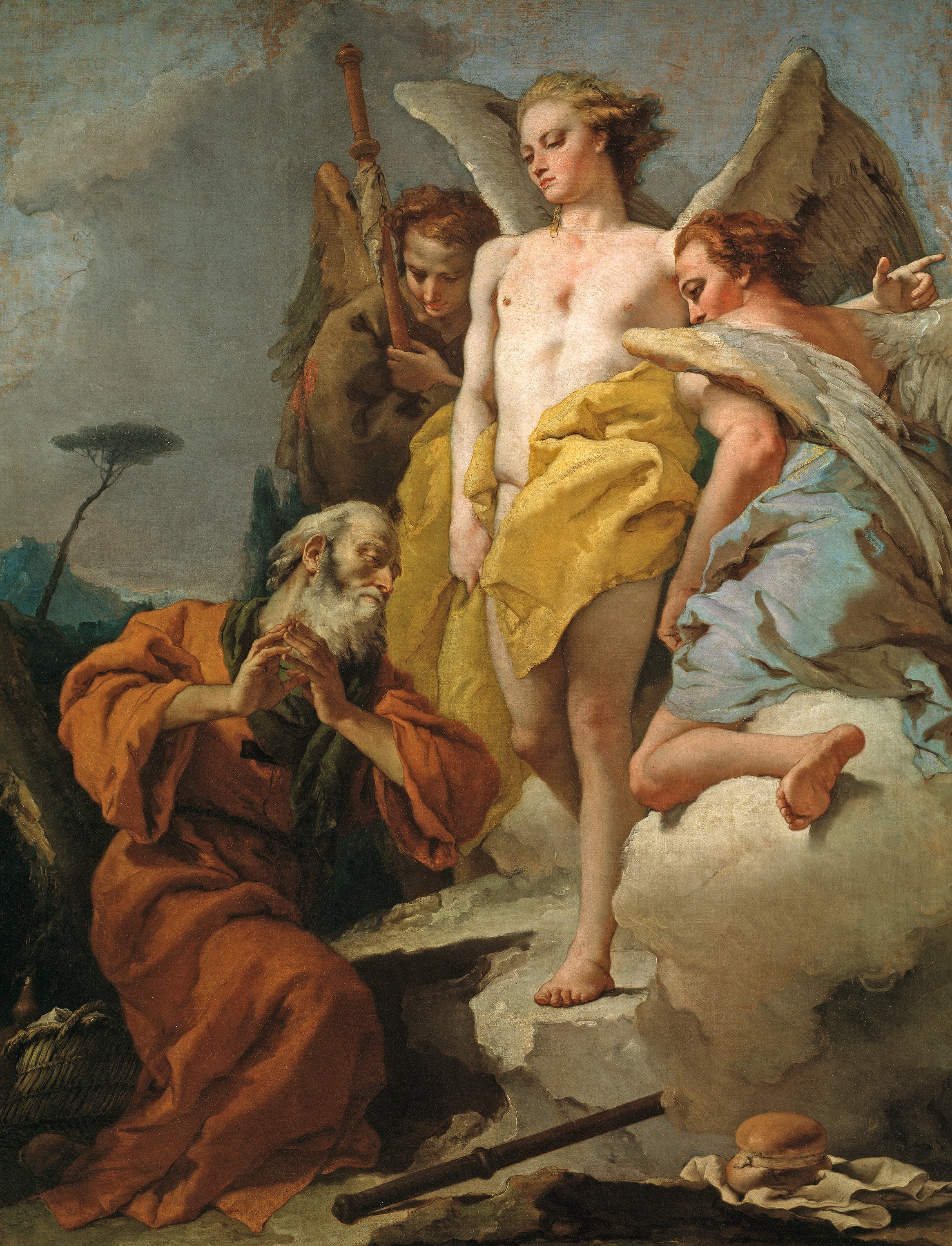Abraham et les trois anges - Giovanni Battista Tiepolo