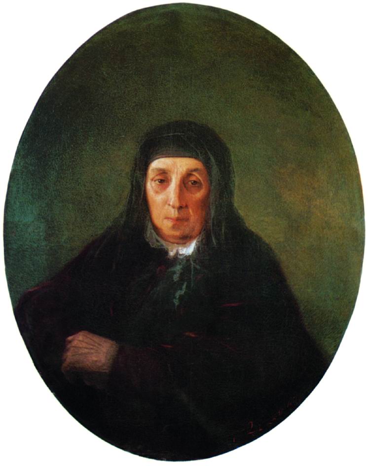 Portrait de la grand-mère du peintre Ashhen - Ivan Aïvazovski