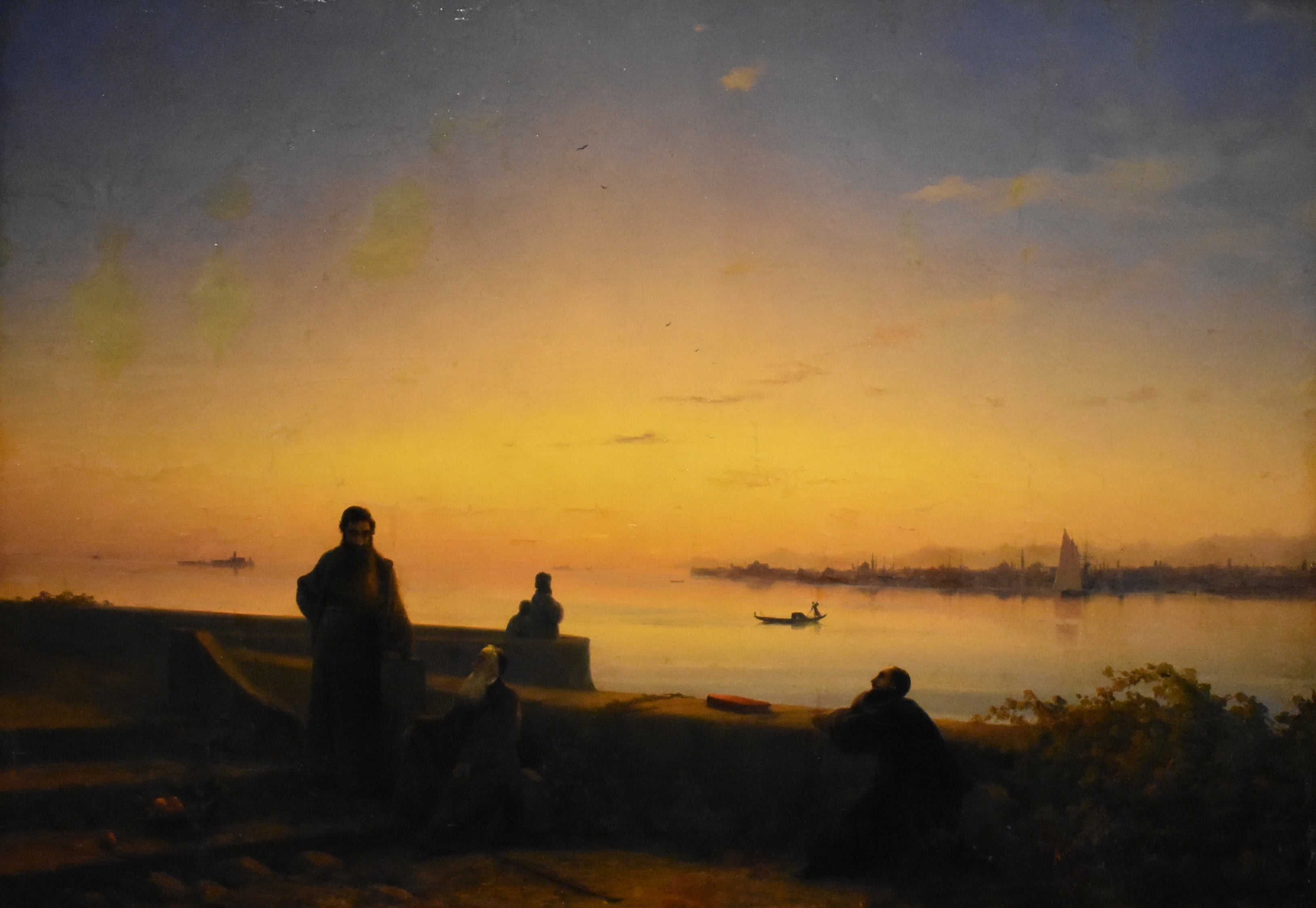 Les Pères mékhitaristes sur l'île San Lazzaro. Venise - Ivan Aïvazovski