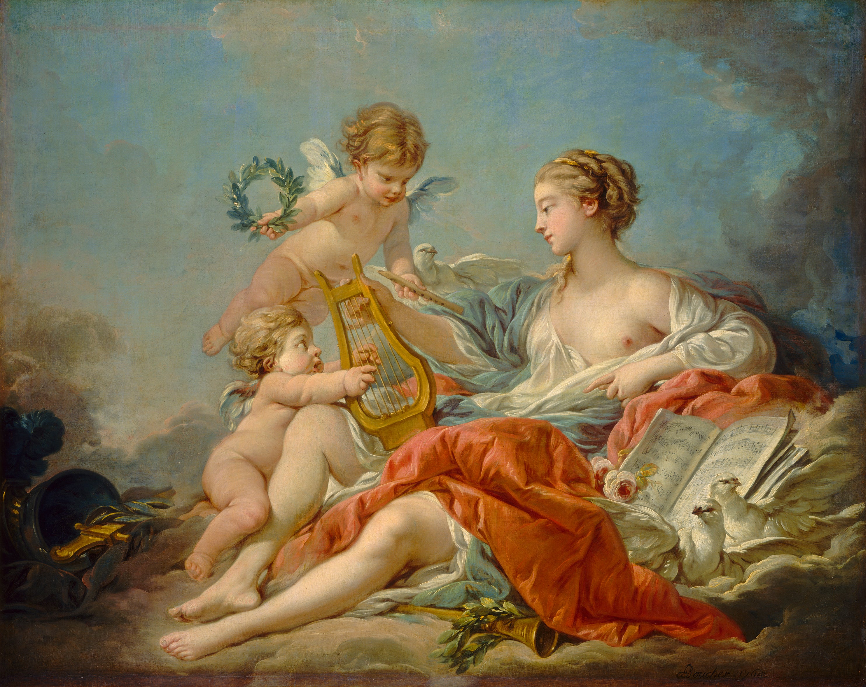 Allégorie de la musique - François Boucher