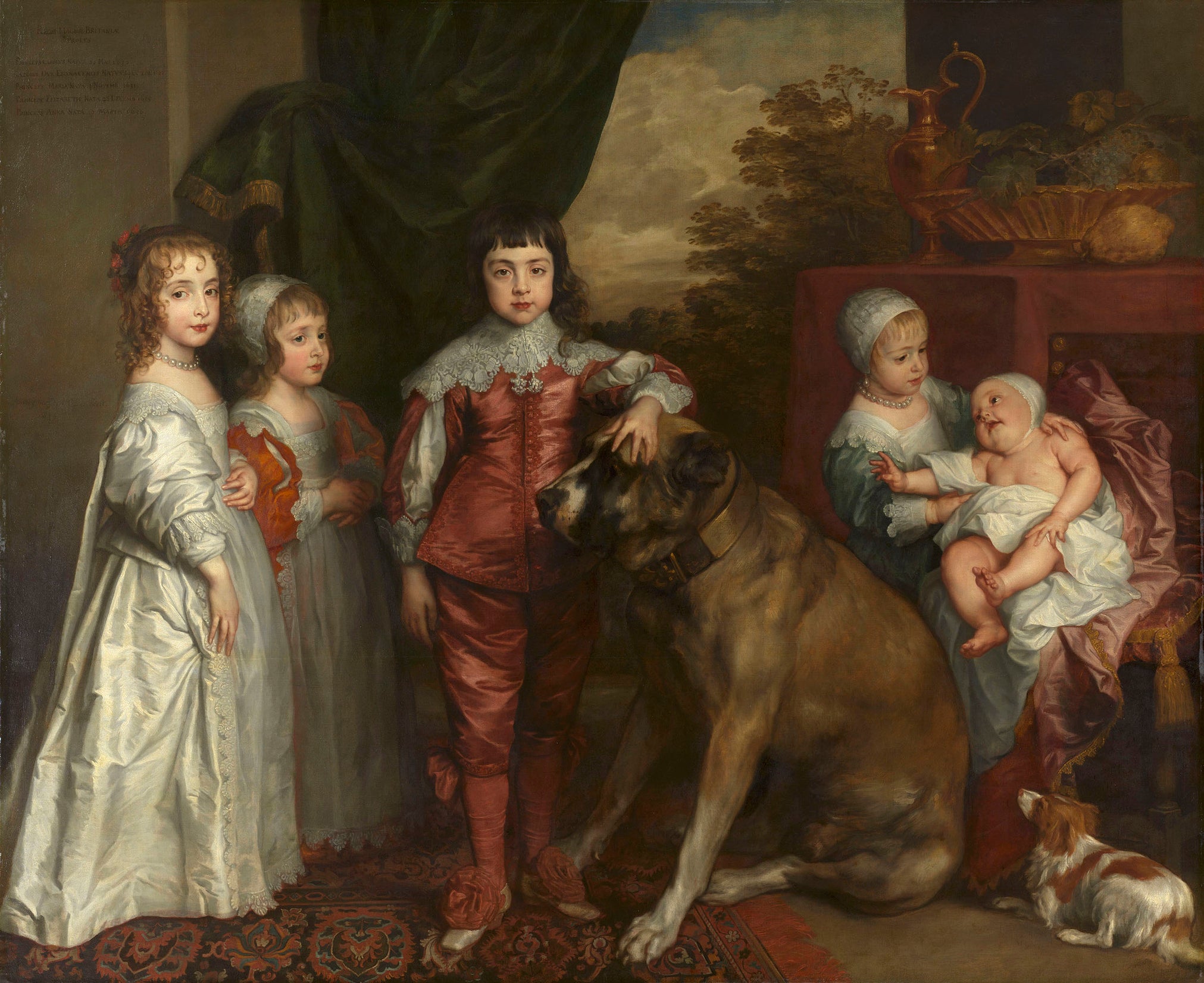 Les Cinq Enfants de Charles Ier - Antoine van Dyck