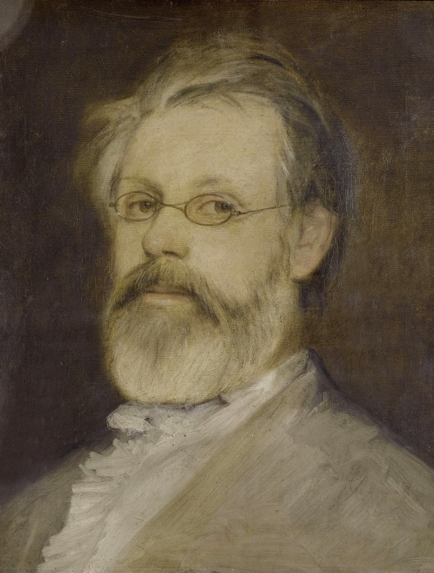 Portrait de Friedrich Weber - Arnold Böcklin