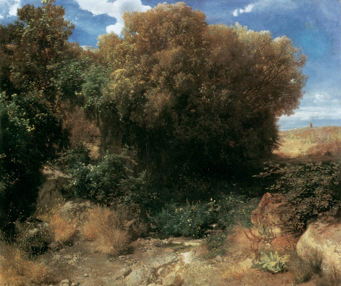 Paysage de campagne - Arnold Böcklin