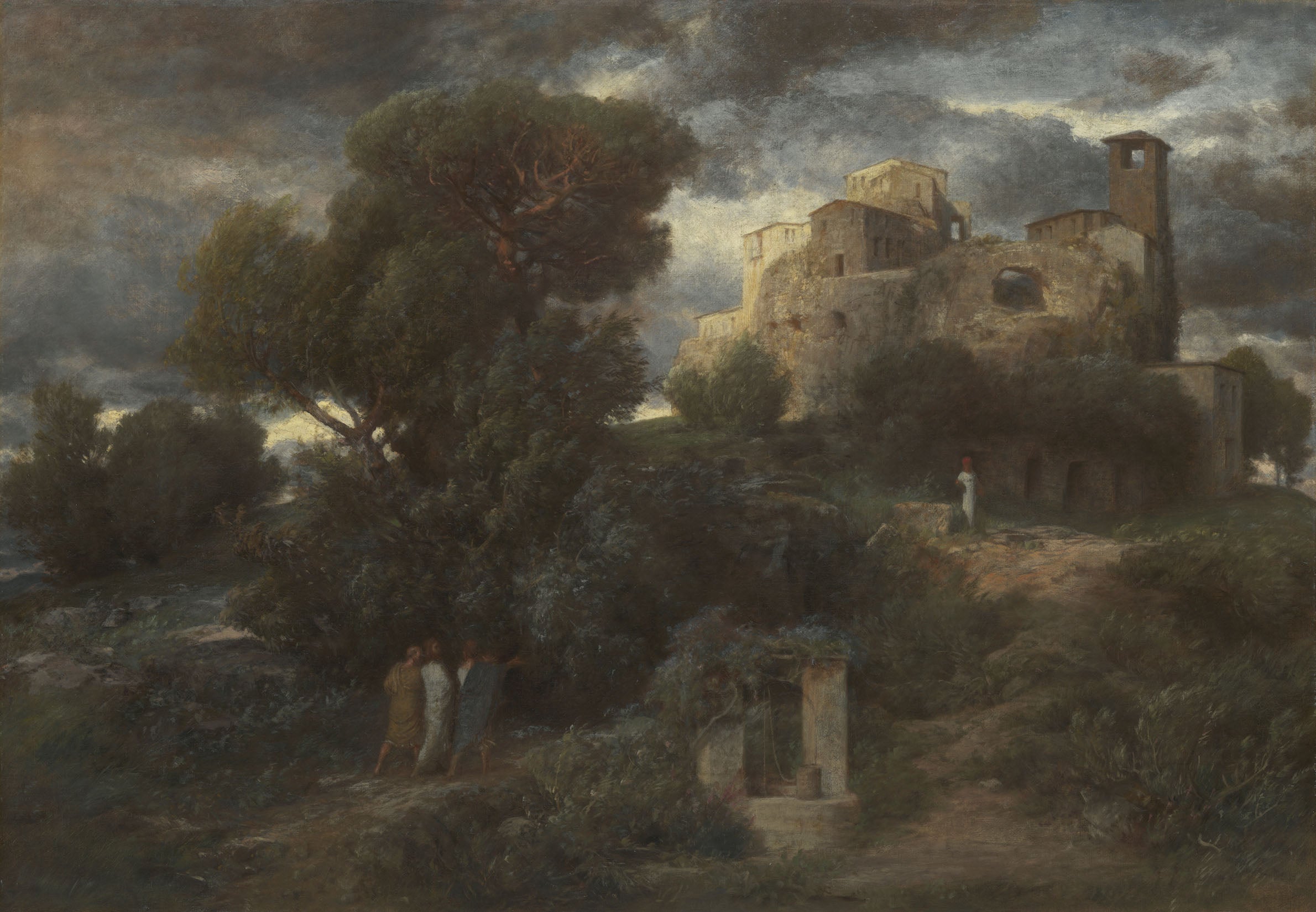 Chemin d'Emmaüs - Arnold Böcklin