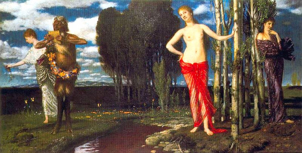 Réveil du printemps - Arnold Böcklin