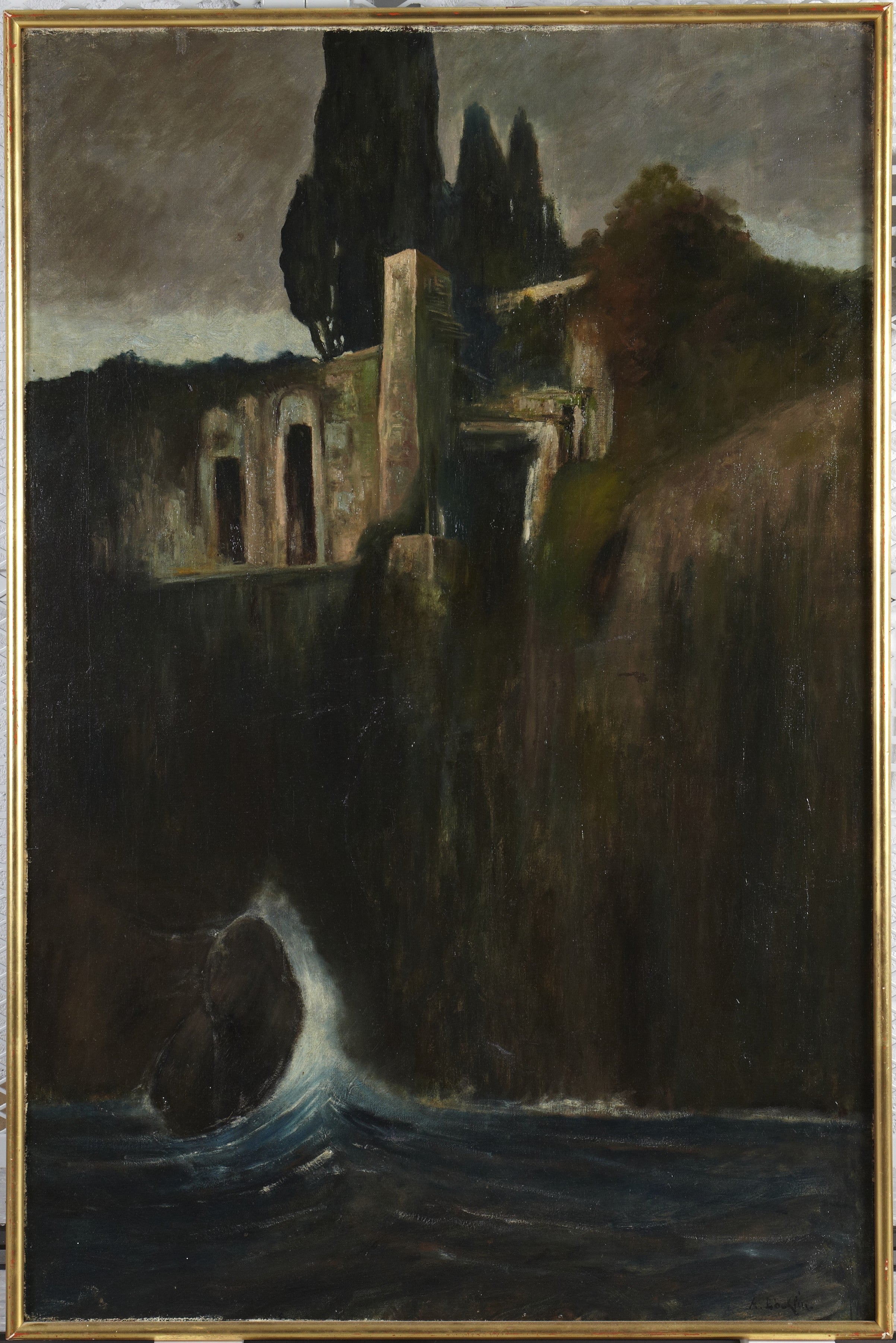 Paysage - Arnold Böcklin