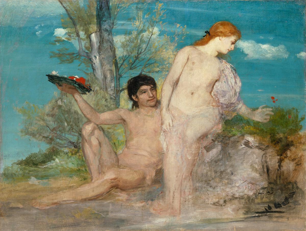 Idylle - Arnold Böcklin