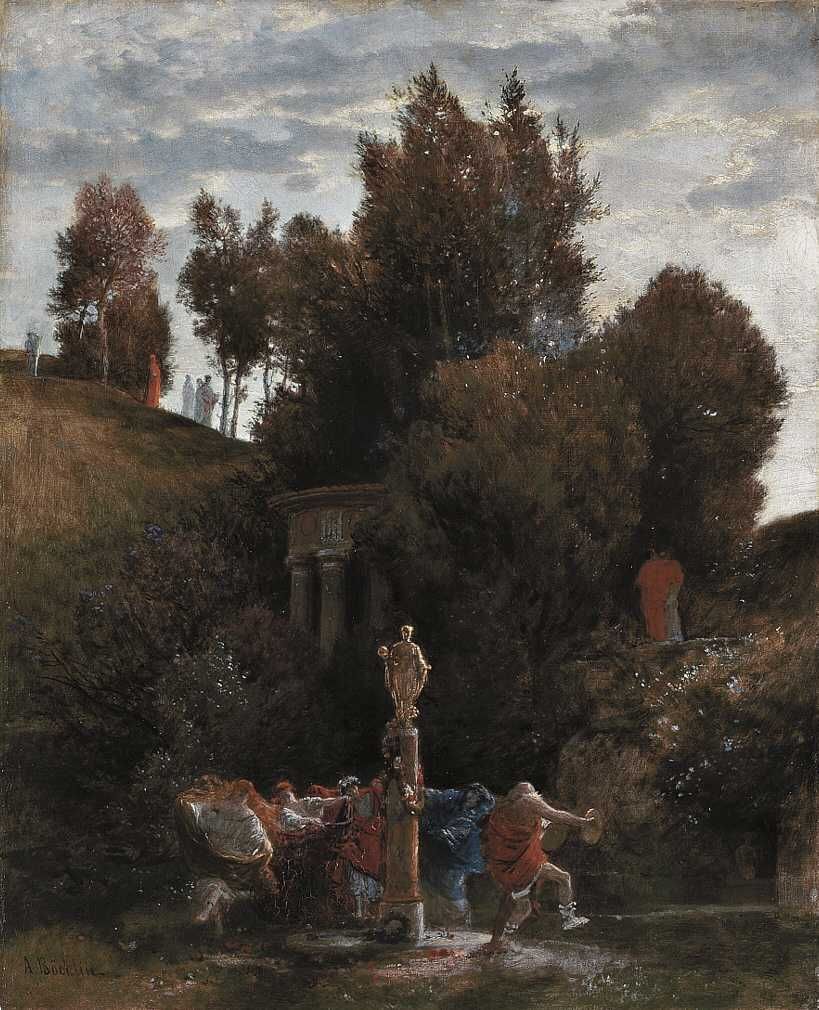 Premier mai romain - Arnold Böcklin