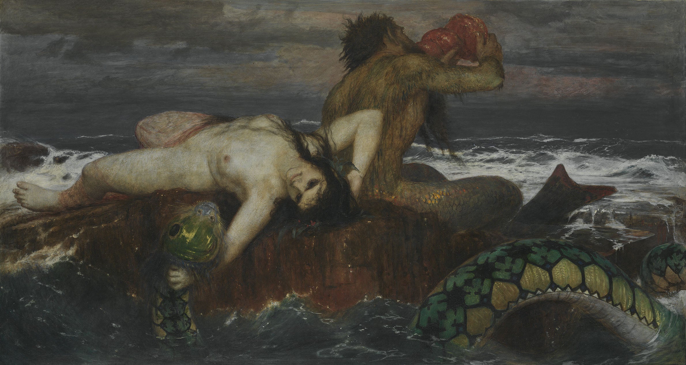 Triton et Néréide - Arnold Böcklin
