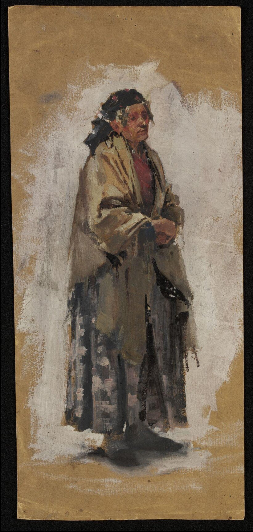 Une femme âgée - Luke Fildes