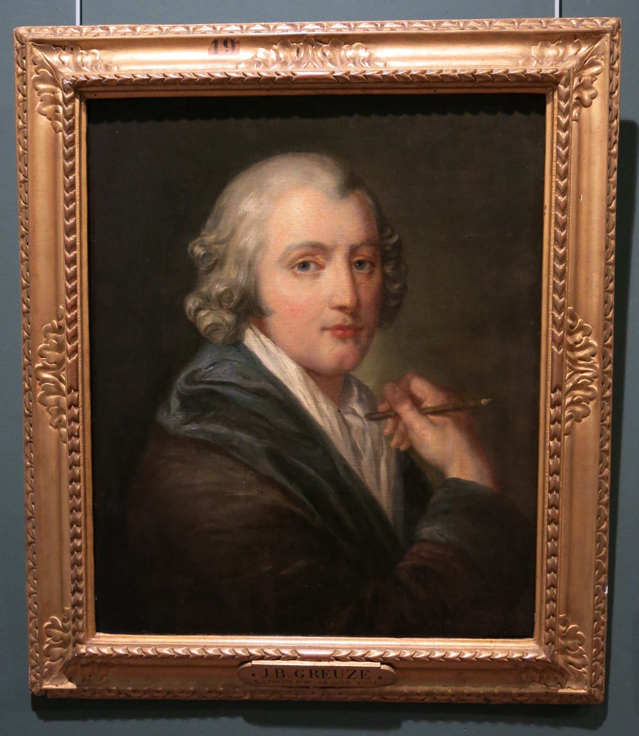Autoportrait - Jean-Baptiste Greuze