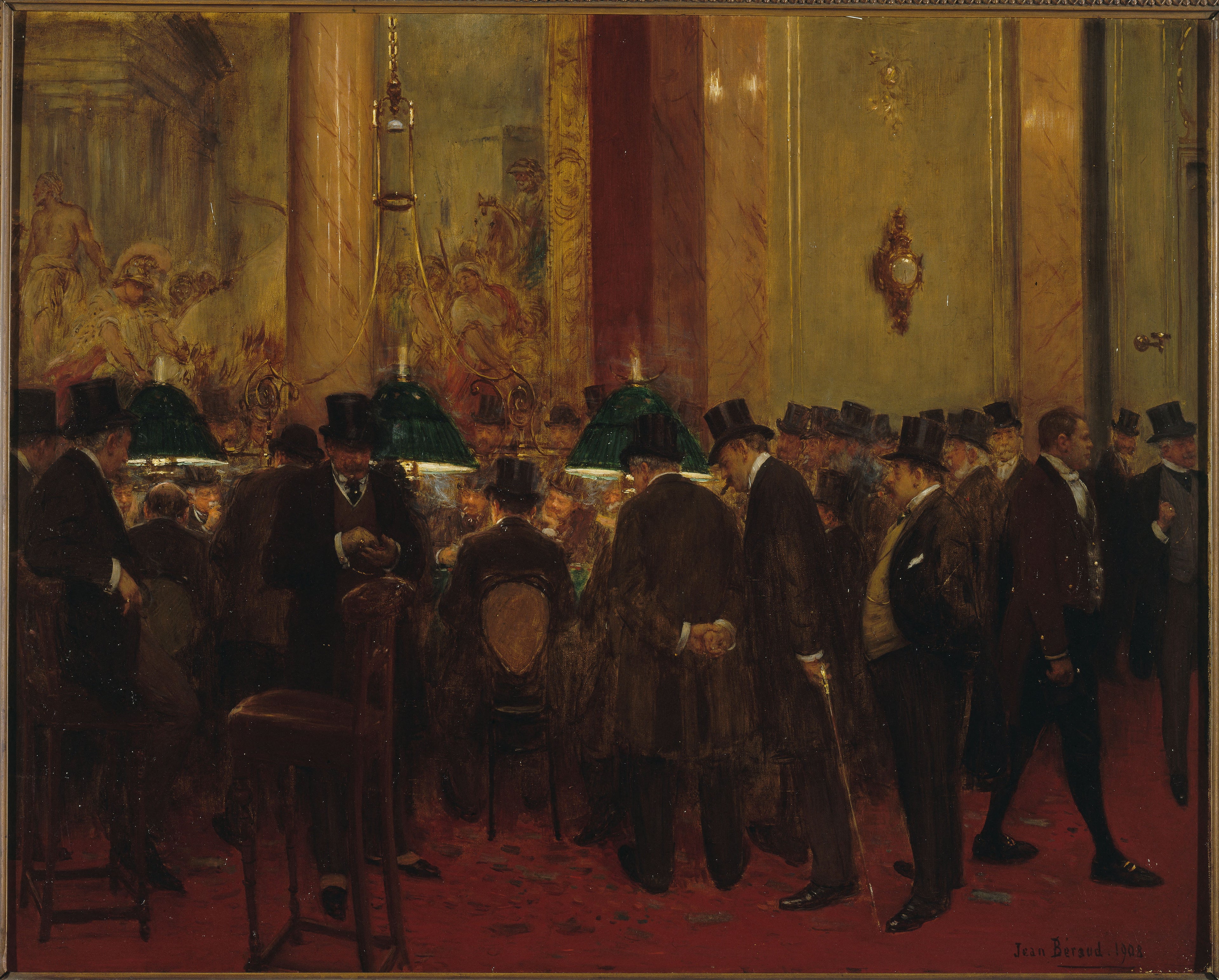 Au cercle - Jean Béraud