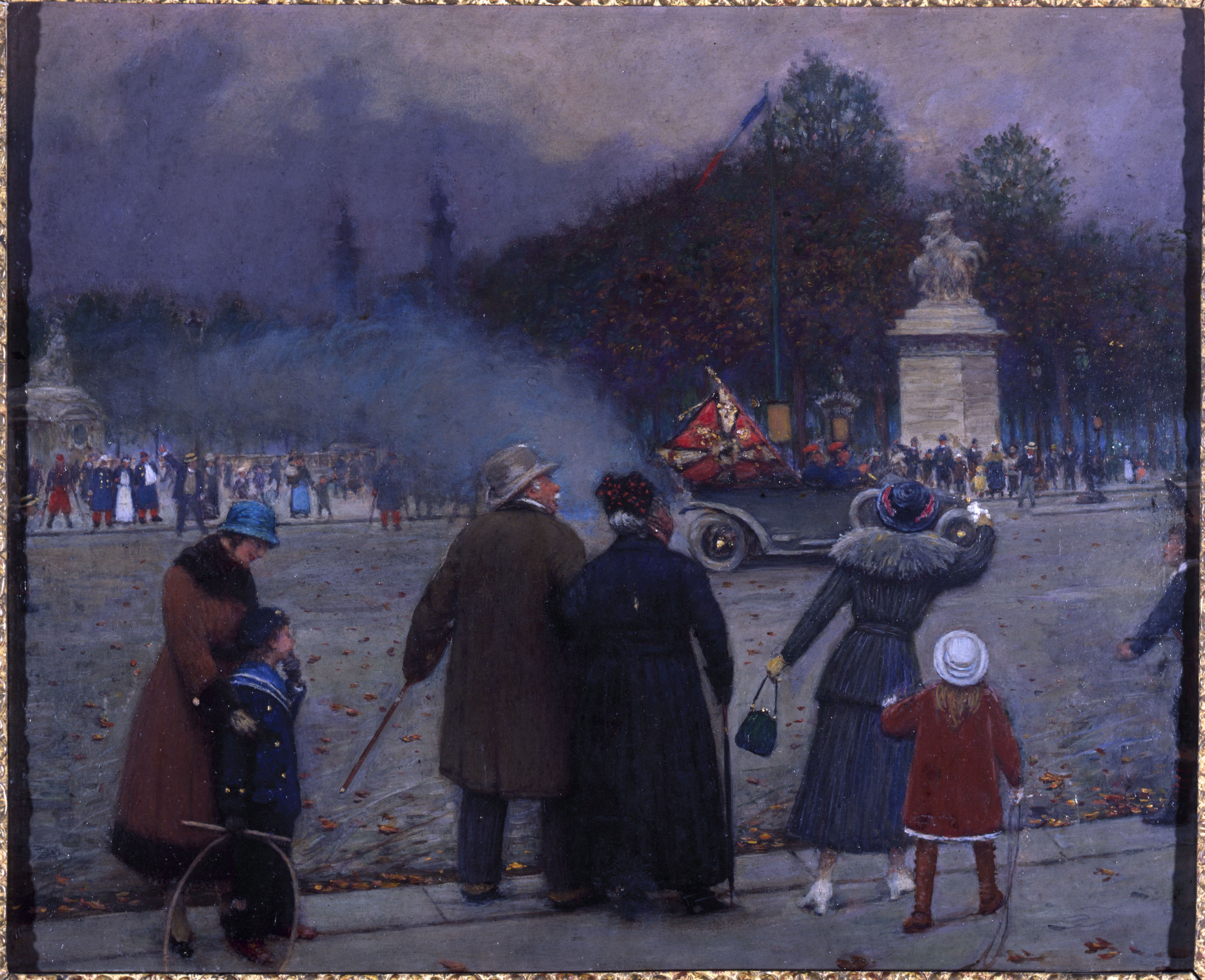 Drapeau allemand porté aux Invalides - Jean Béraud