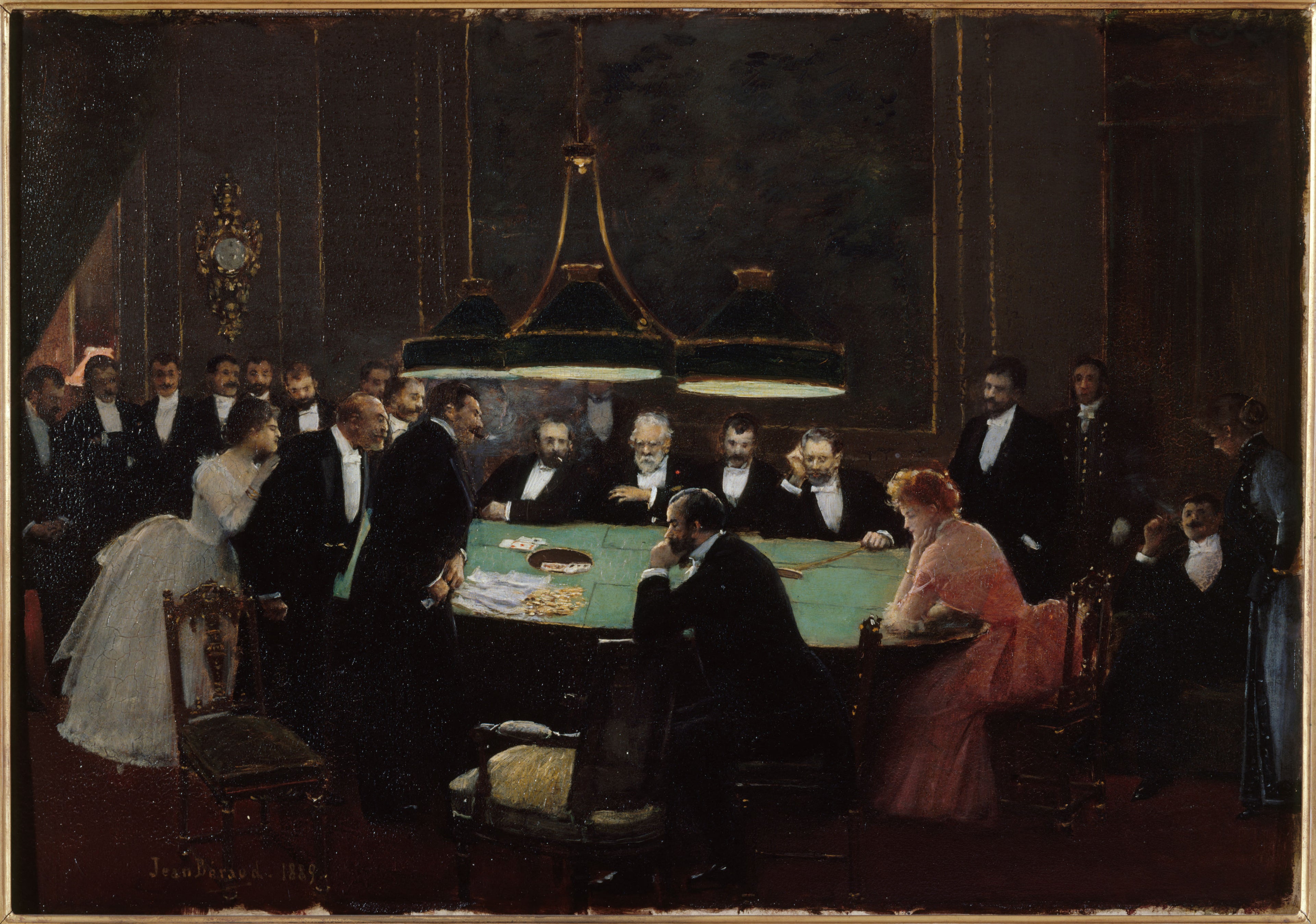 La salle de jeux - Jean Béraud