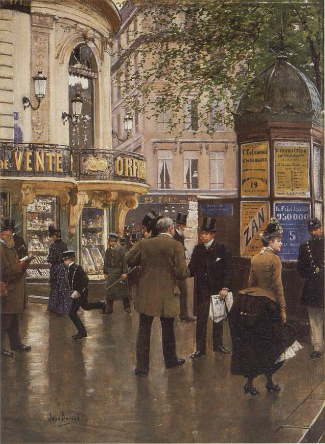 Sur le boulevard - Jean Béraud