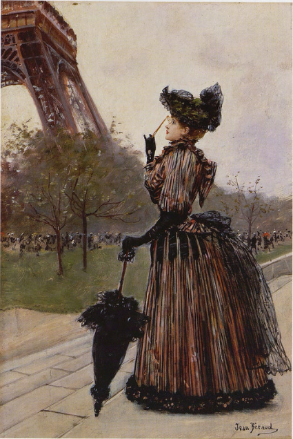 Devant la Tour Eiffel - Jean Béraud