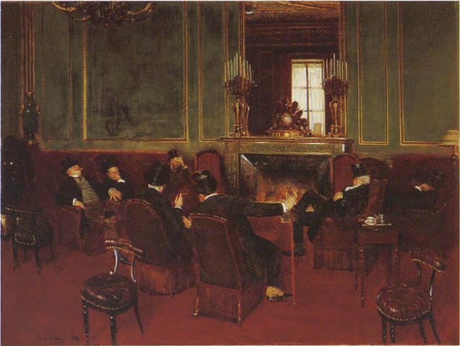 Au Club - Jean Béraud
