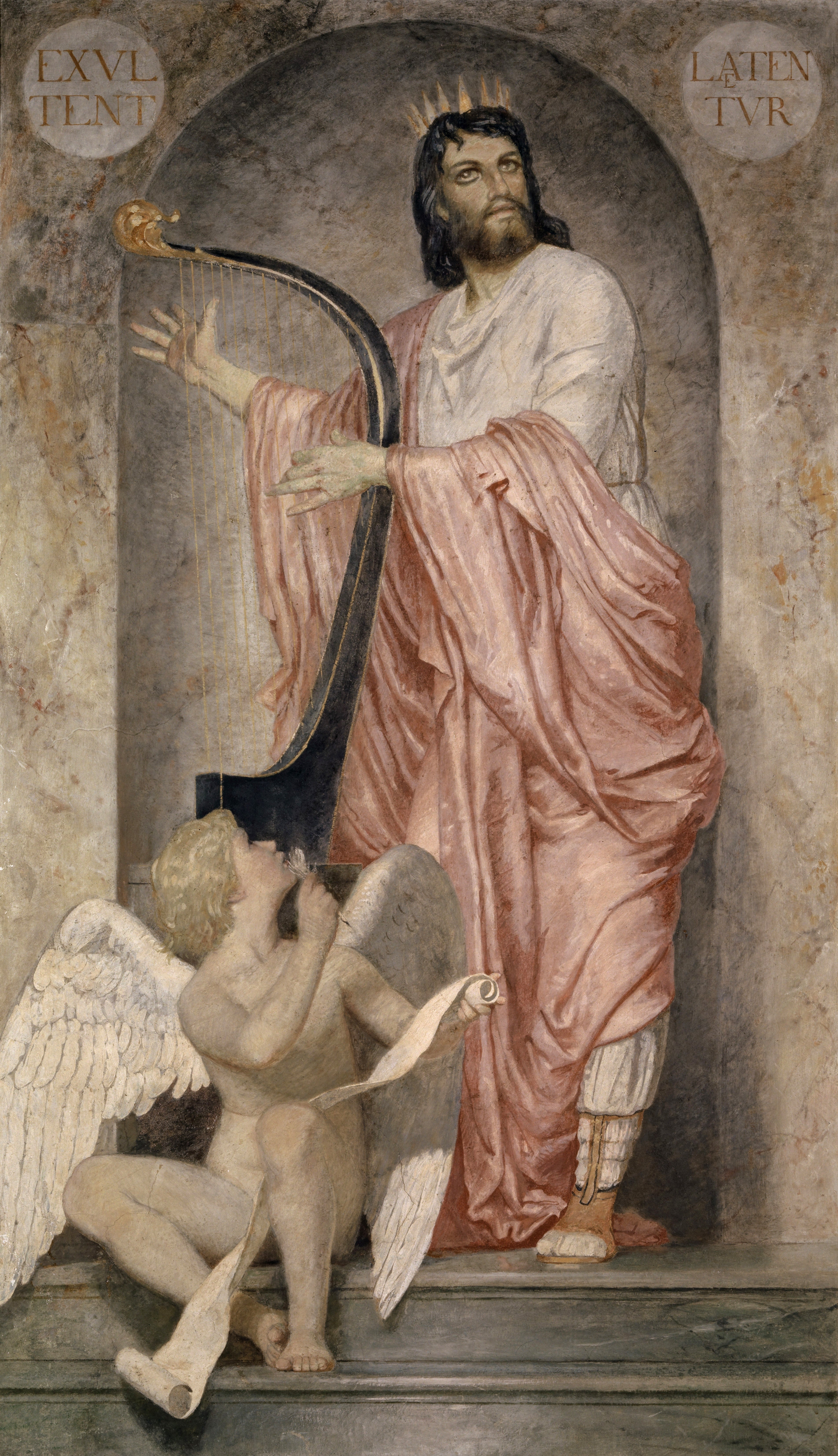 Le roi David - Arnold Böcklin