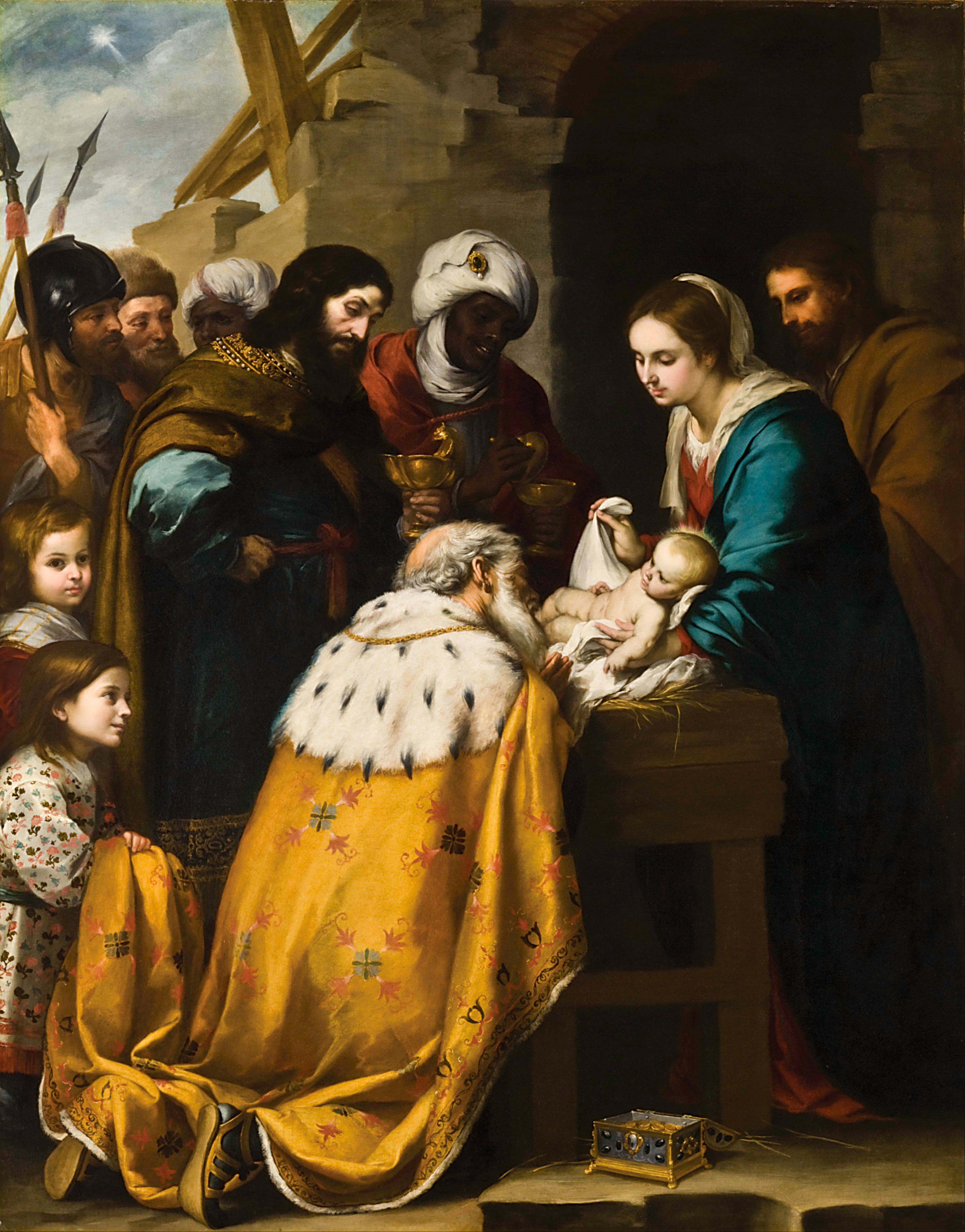 Adoration des Mages - Bartolomé Esteban Murillo