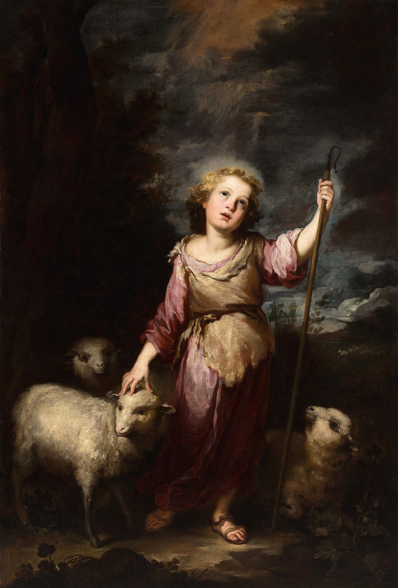 Le Christ Bon Pasteur - Bartolomé Esteban Murillo