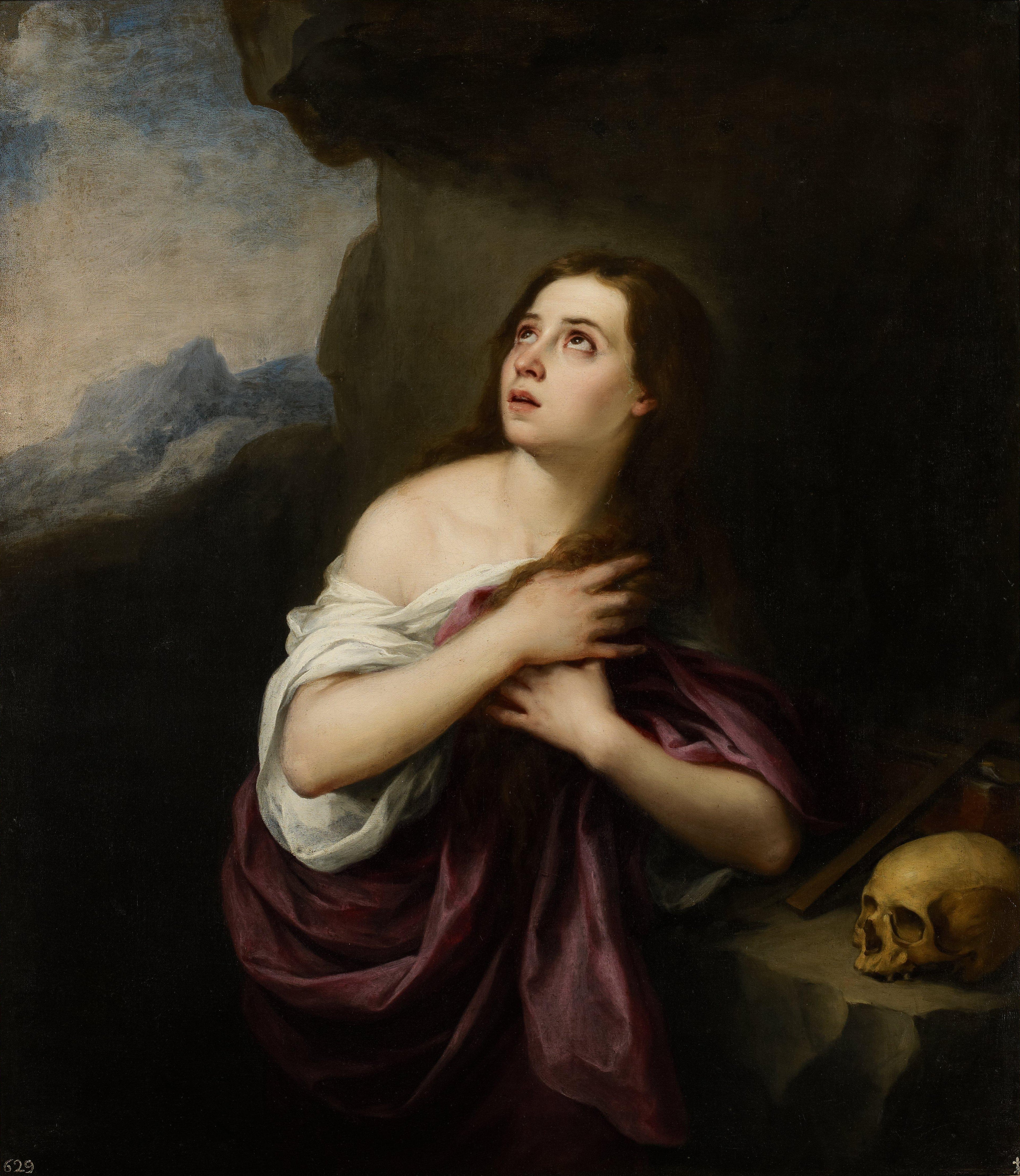 Madeleine pénitente - Bartolomé Esteban Murillo