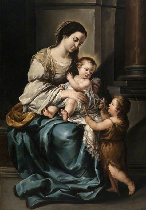 La Vierge à l'Enfant avec saint Jean enfant, « La serrana » - Bartolomé Esteban Murillo