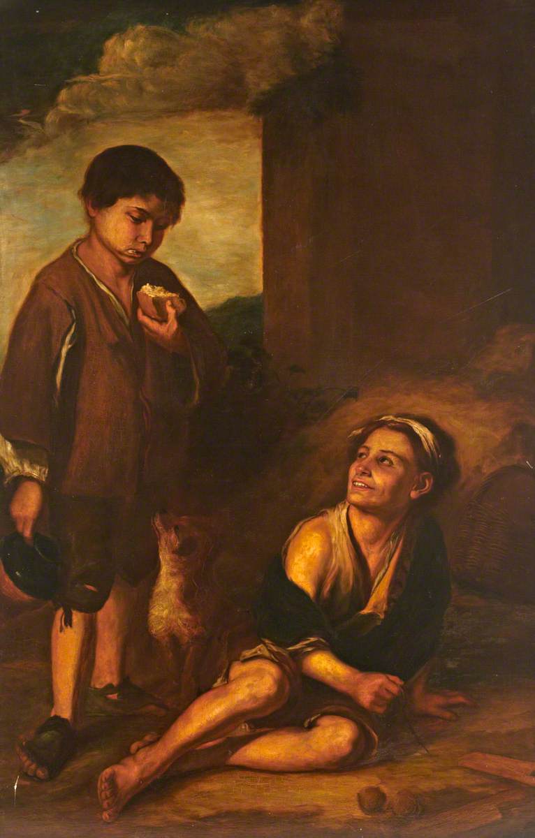 Les garçons mendiants - Bartolomé Esteban Murillo