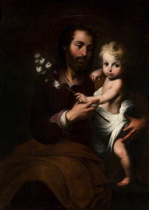 Saint Joseph avec l'Enfant Jésus - Bartolomé Esteban Murillo
