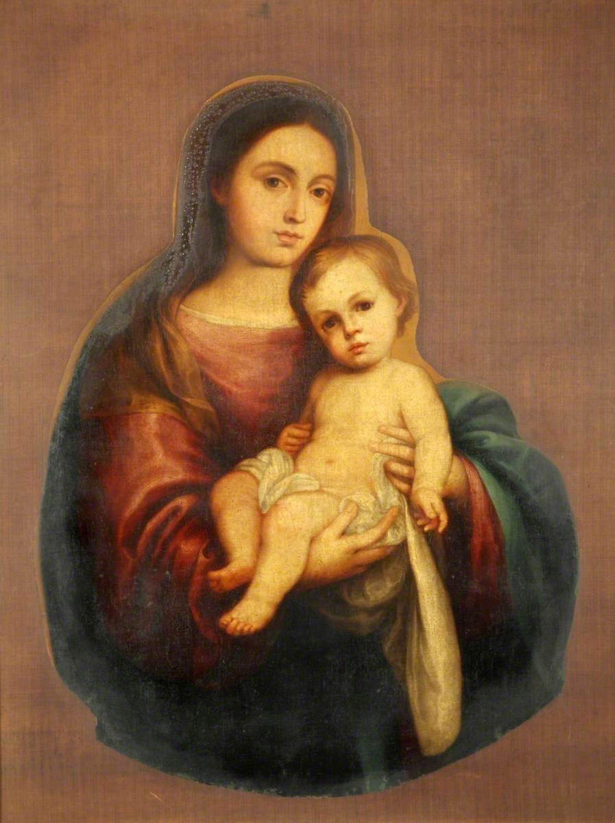 Vierge à l'Enfant en gloire - Bartolomé Esteban Murillo