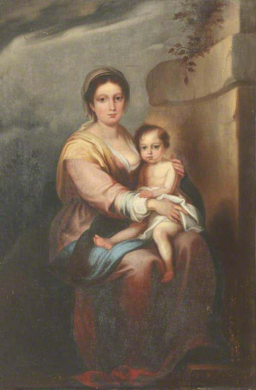 Vierge à l'Enfant - Bartolomé Esteban Murillo