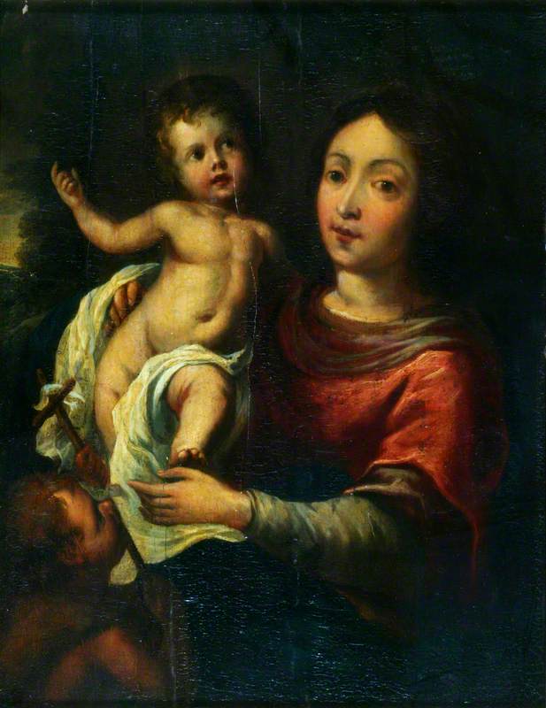 La Vierge à l'Enfant avec saint Jean - Bartolomé Esteban Murillo
