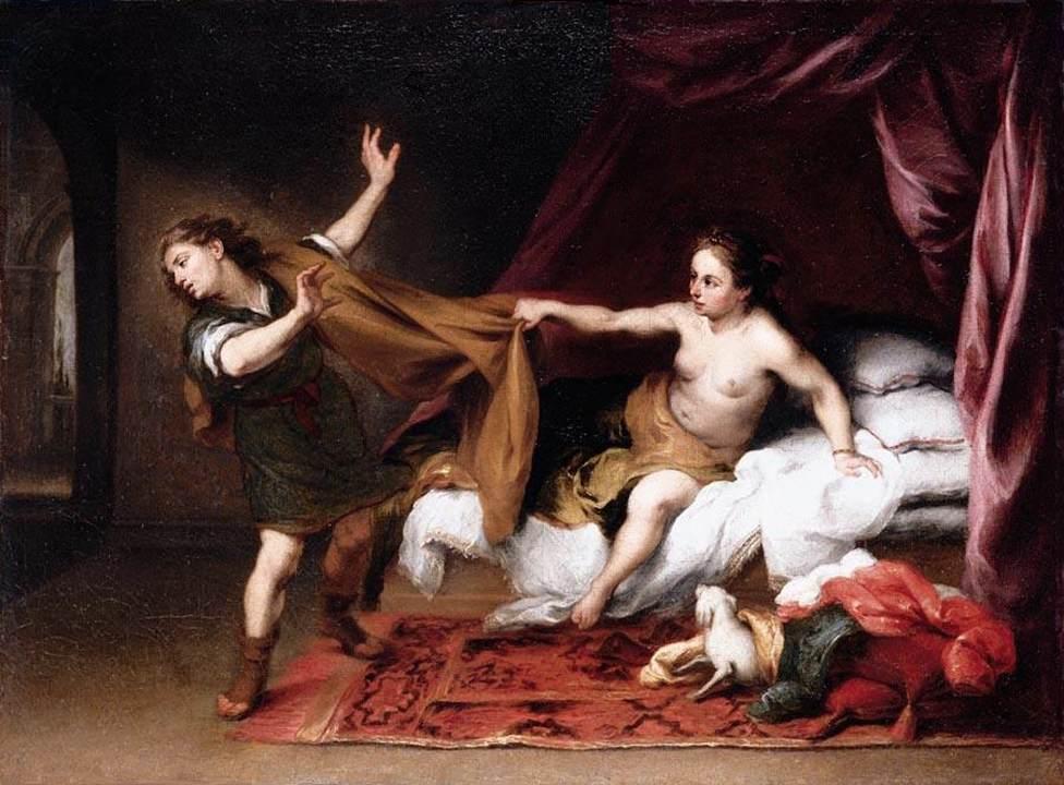 Joseph et la femme de Putiphar - Bartolomé Esteban Murillo