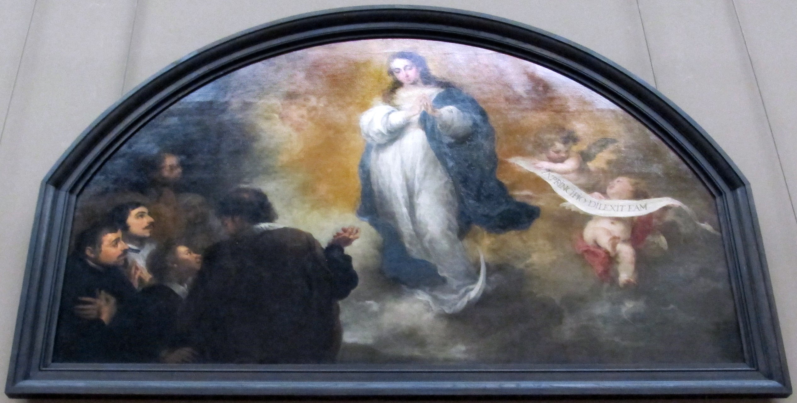 L'Apparition de l'Imaculée conception à six personnages - Bartolomé Esteban Murillo