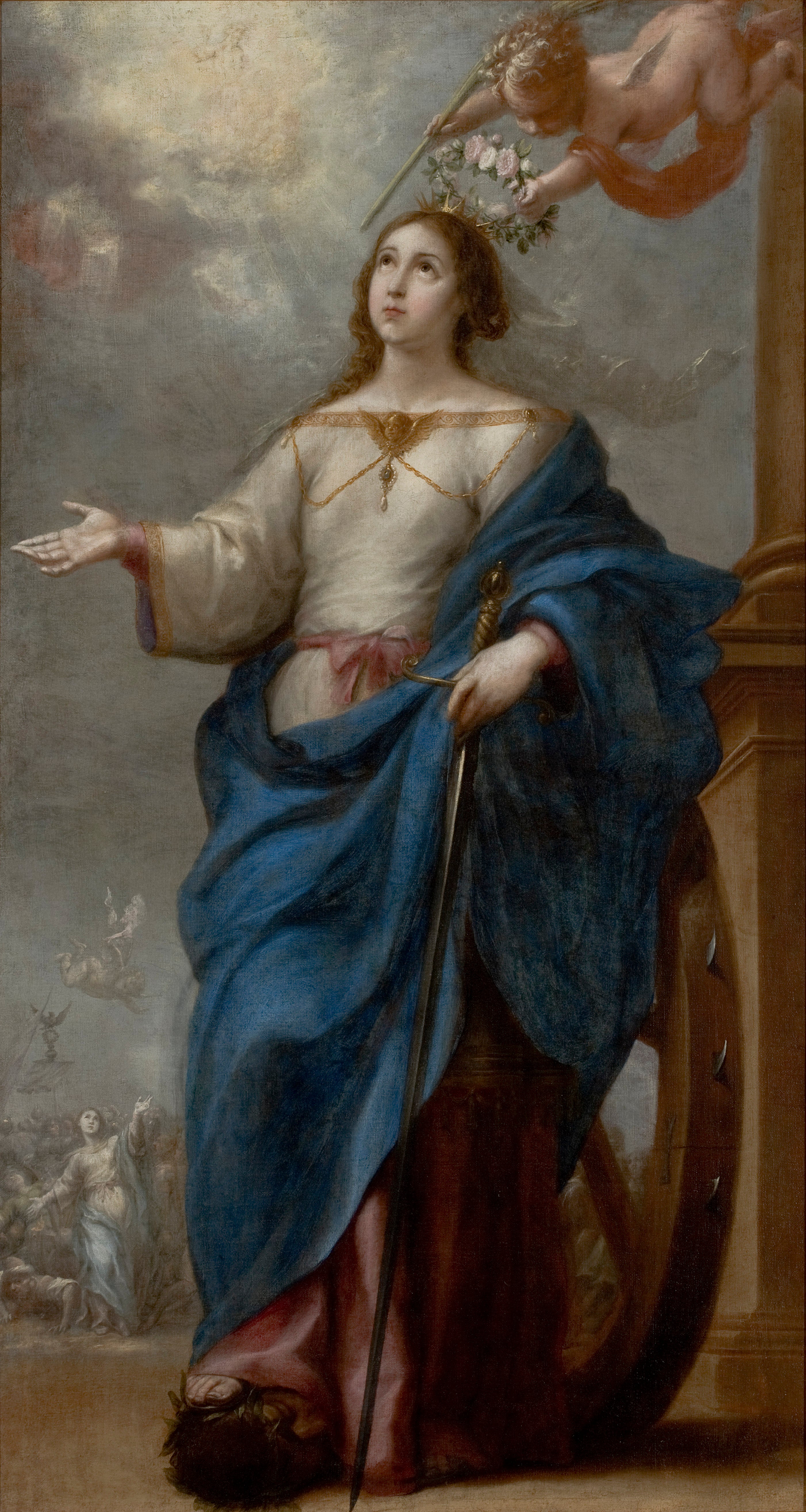 Heilige Katharina von Alexandrien - Bartolomé Esteban Murillo