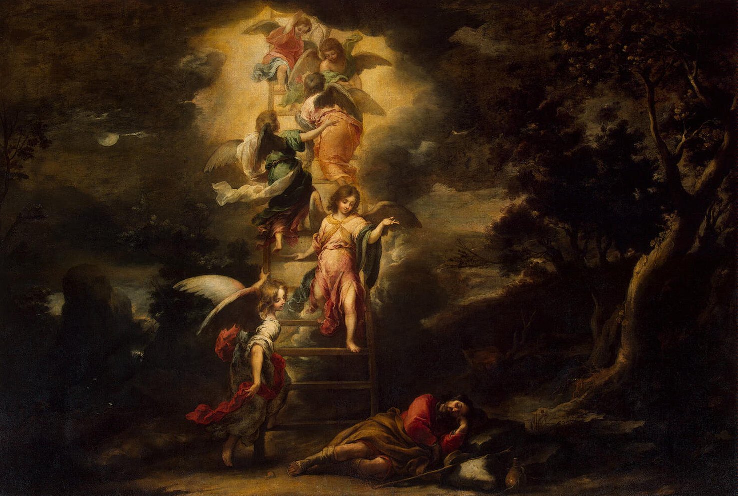 Le rêve de Jacob - Bartolomé Esteban Murillo