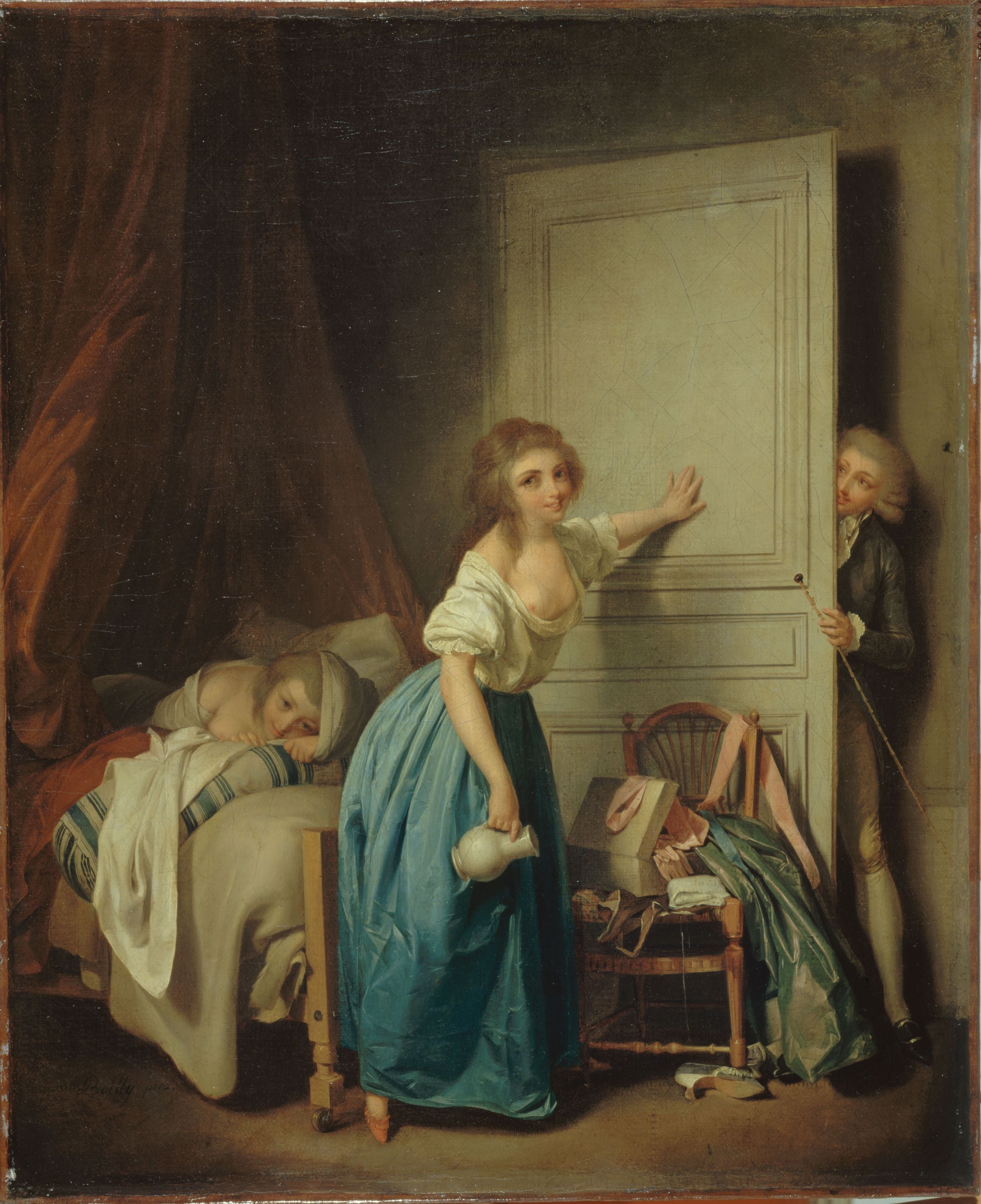 L'Indiscret - Louis-Léopold Boilly