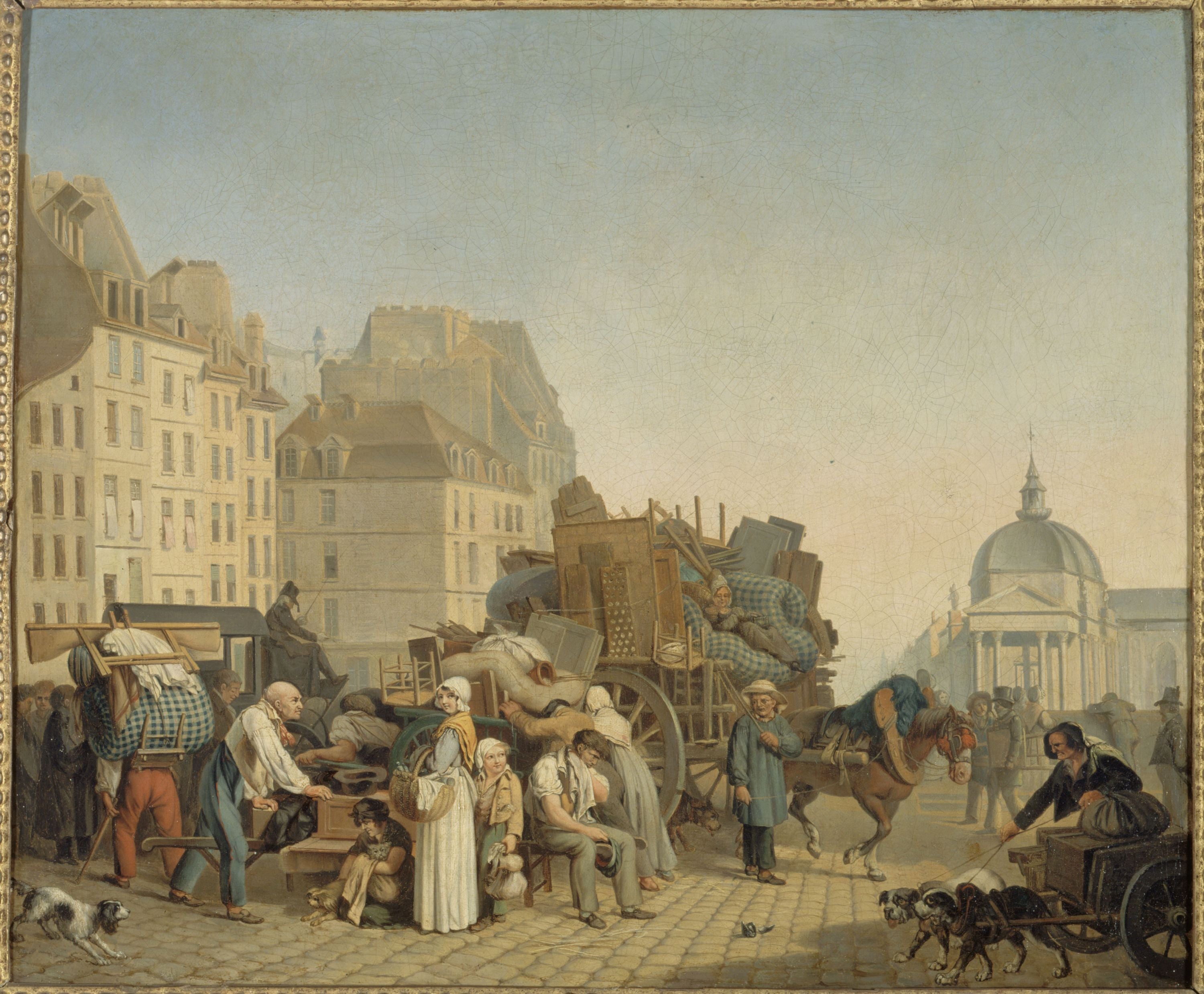 Les Déménagements - Louis-Léopold Boilly