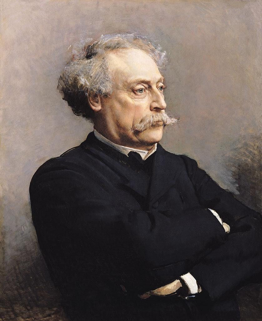 Portrait d'Alexandre Dumas fils - Léon Bonnat
