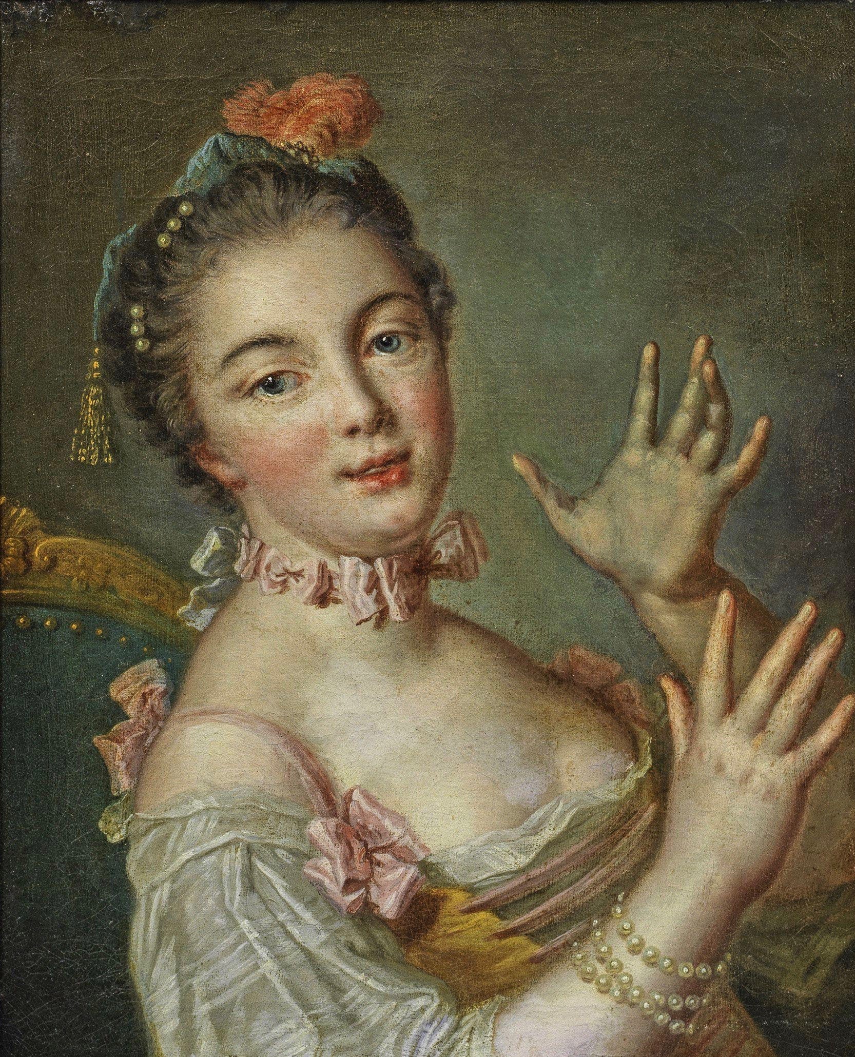 Jeune Mademoiselle - François Boucher
