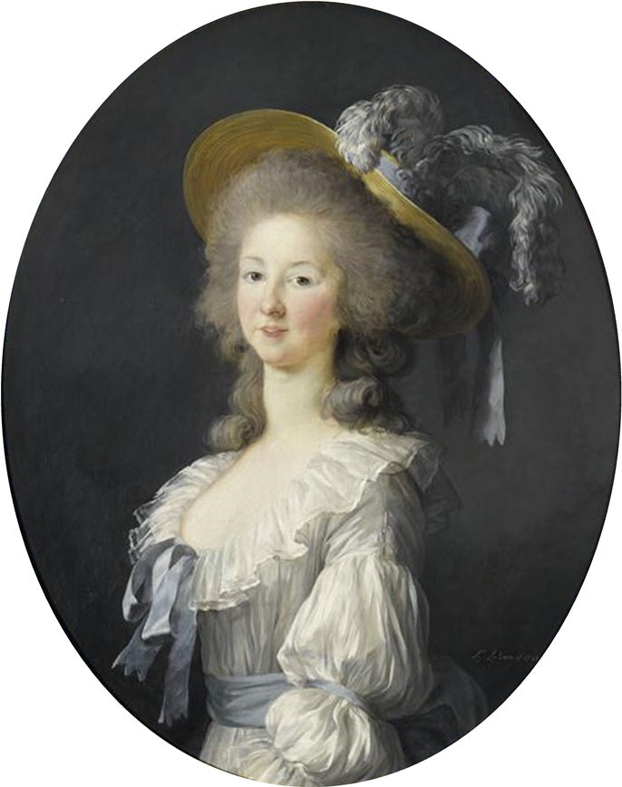 Portrait de Marie-Thérèse-Louise de Savoie-Carignan, princesse de Lamballe - Élisabeth Vigée Le Brun