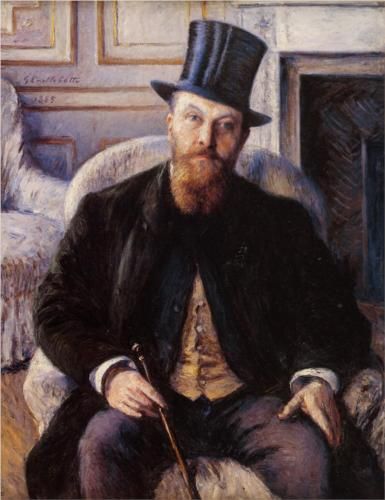 Reproduction du tableau « Portrait de Jules Dubois - Gustave Caillebotte » par Alpha Reproduction en peinture à l’huile