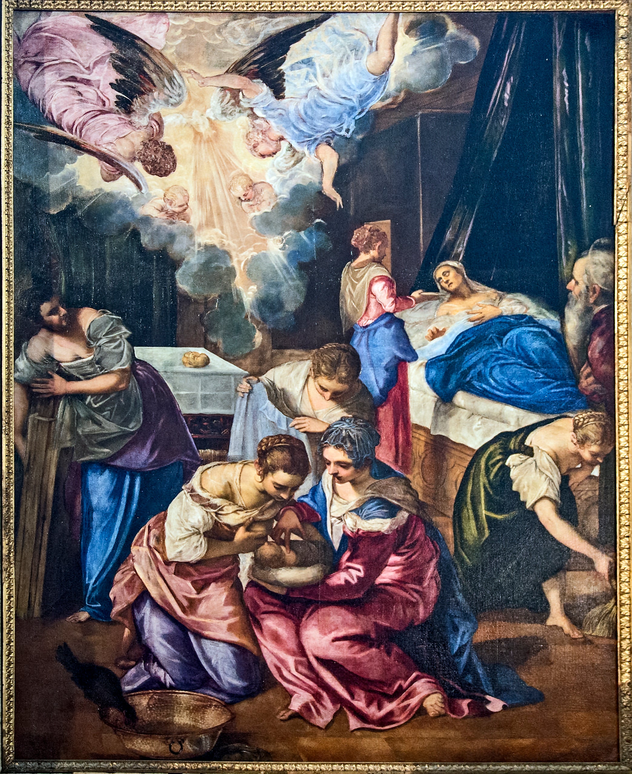 La naissance de saint Jean Baptiste - Jacopo Tintoretto