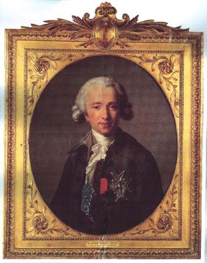 Portrait de Joseph Hyacinthe François de Paule de Rigaud, comte de Vaudreuil, 1784 - Élisabeth Vigée Le Brun