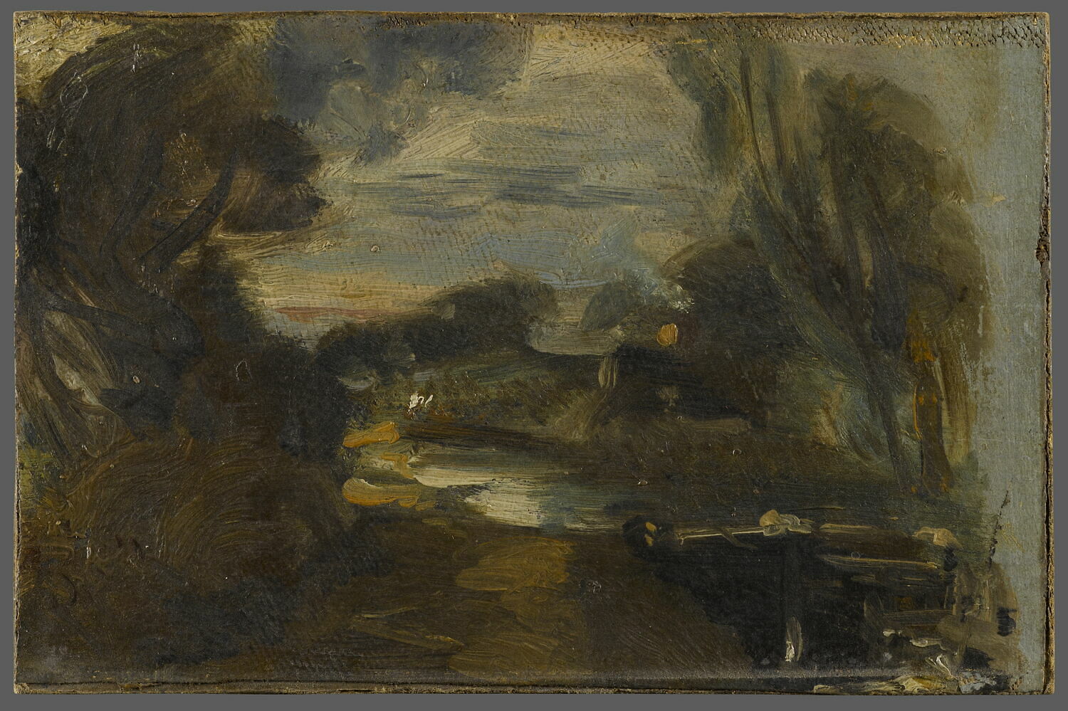 Écluse sur la rivière Stour - John Constable