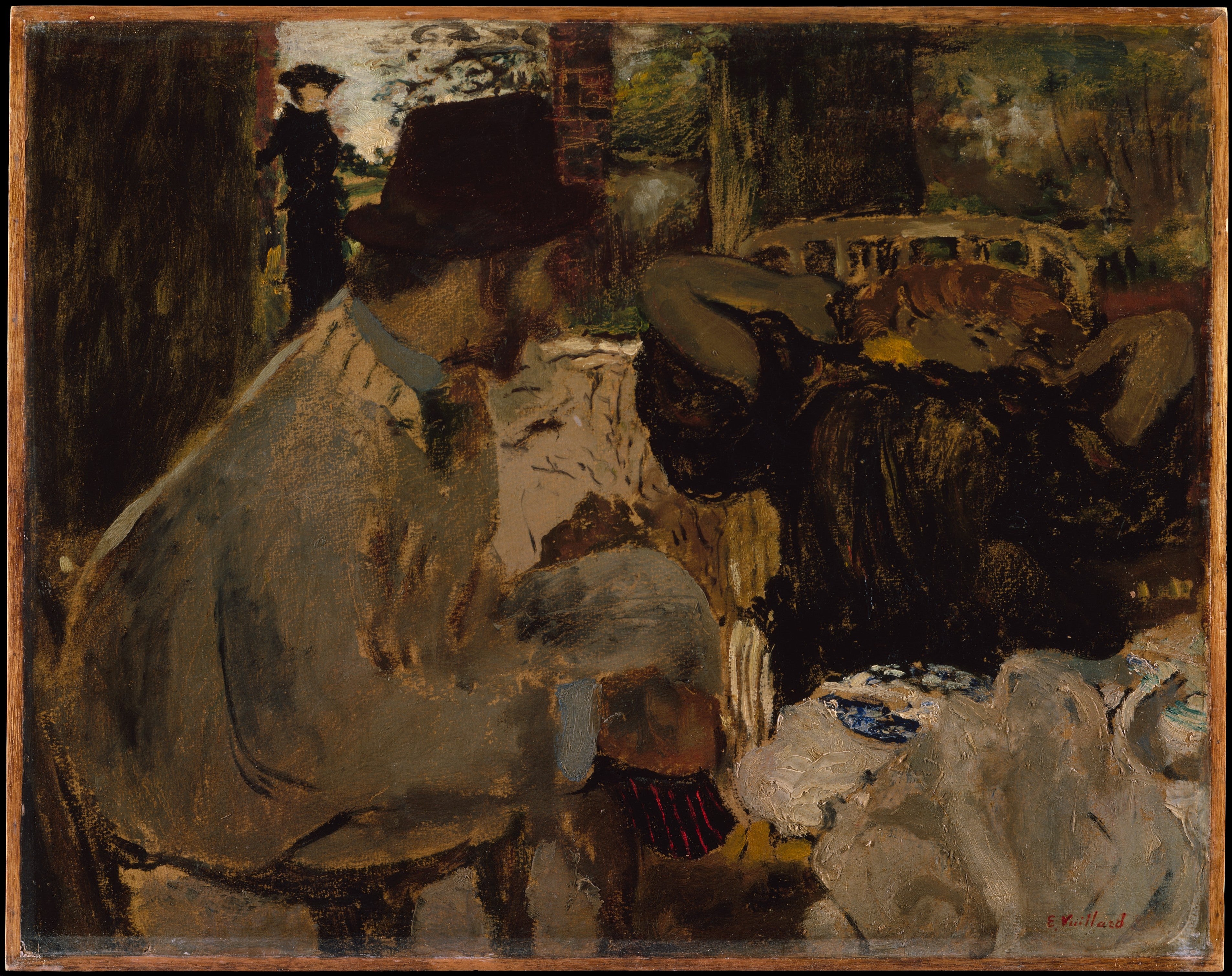 Conversation - Édouard Vuillard