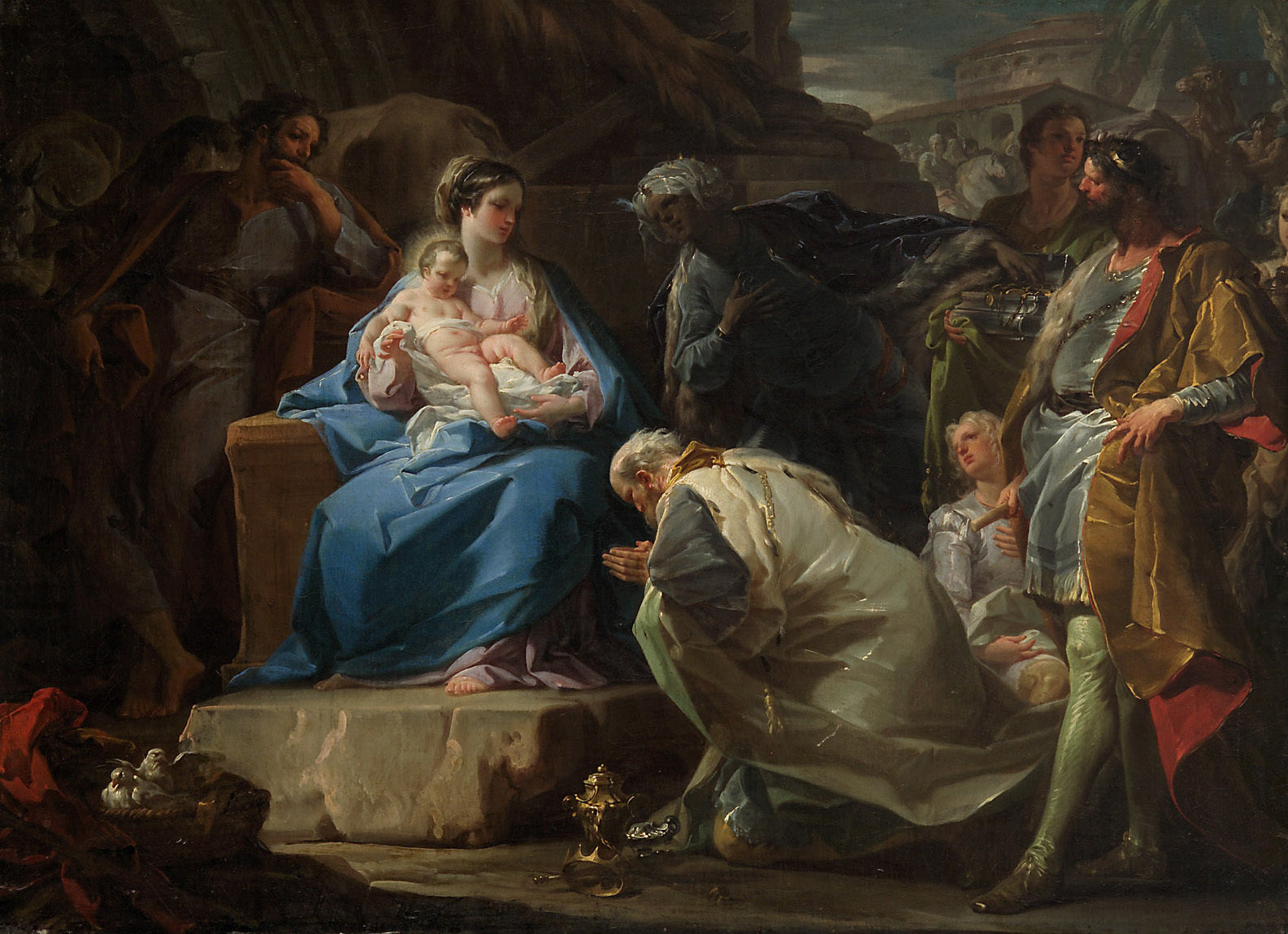 Adoration des Mages - Corrado Giaquinto