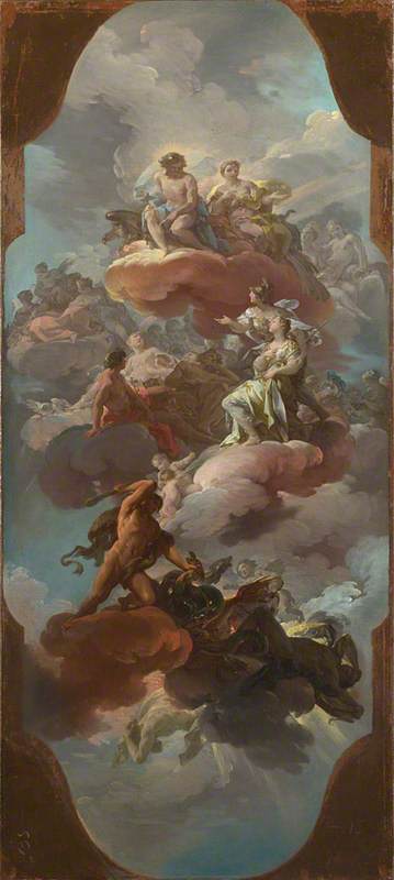 Apothéose de la monarchie espagnole (?) - Corrado Giaquinto