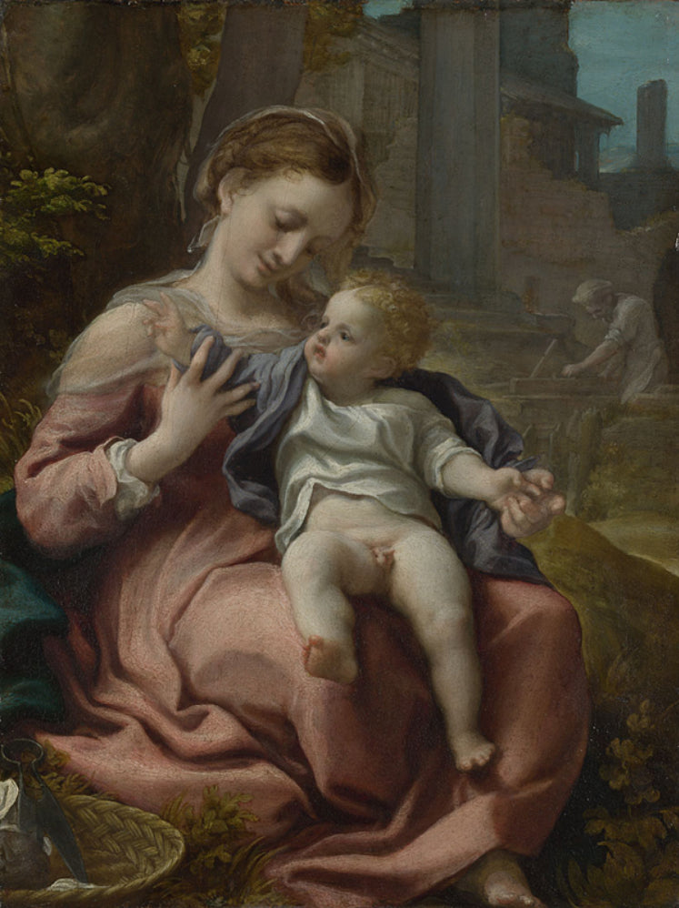 La Vierge au Panier - Antonio da Correggio